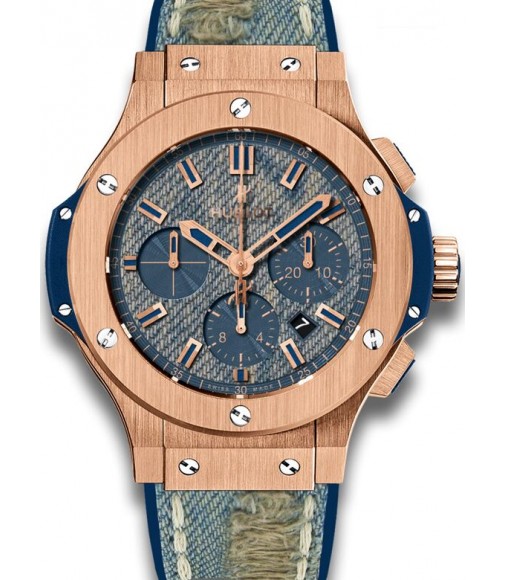 Hublot Big Bang Jeans Gold Men's Replica