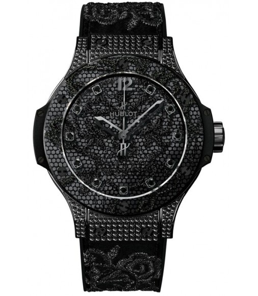 Hublot Big Bang Broderie All Black Diamonds Replica