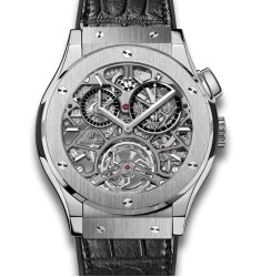 Hublot Classic Fusion Tourbillon Skeleton Titanium Replica