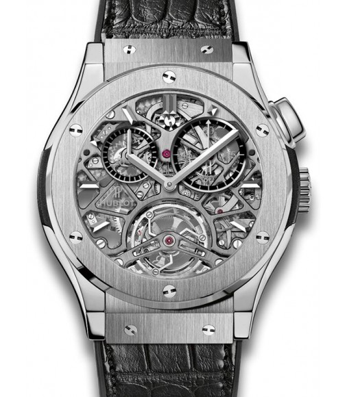 Hublot Classic Fusion Tourbillon Skeleton Titanium Replica