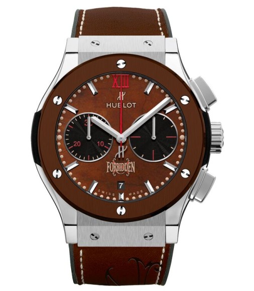 Hublot Classic Fusion Forbiden X Titanium Brown Ceramic 521.NC.0589.VR.OPX14 Replica