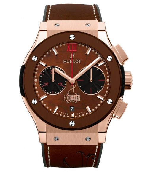 Hublot Classic Fusion Forbiden X King Gold Brown Ceramic 521.OC.0589.VR.OPX14 Replica