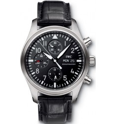 IWC Classic Pilot's Automatic Chronograph Mens Watch IW371701