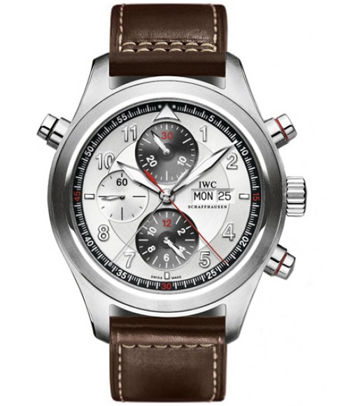 IWC Spitfire Double Chronograph Mens Watch IW371806