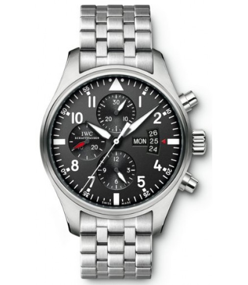 IWC Pilot's Chronograph Mens Watch IW377704