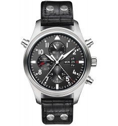 IWC Pilot's Double Chronograph Mens Watch IW377801