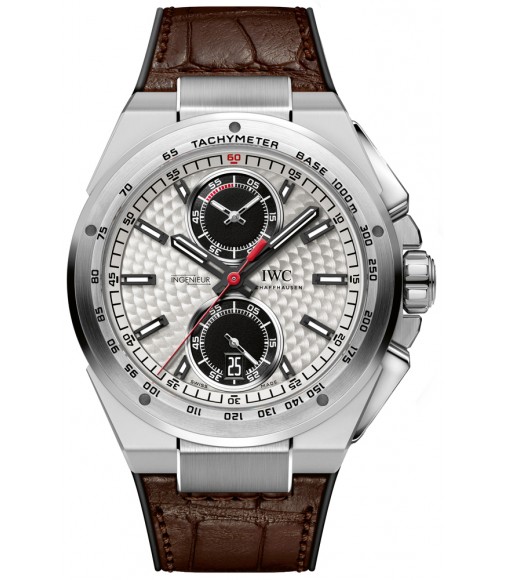 IWC Ingenieur Chronograph Silberfeil 45mm Mens Watch IW378505