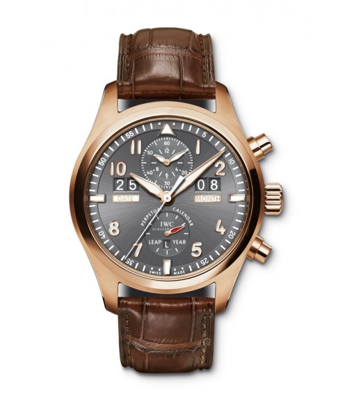 IWC Pilot's Spitfire Perpetual Calendar Digital Date-Month watch IW379105