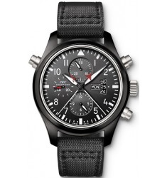 IWC Pilot's Double Chronograph TOP GUN Mens Watch IW379901