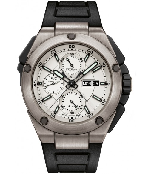 IWC Ingenieur Double Chronograph 45mm Mens Watch IW386501