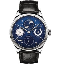 IWC Portuguese Perpetual Calendar Hemisphere Moonphase Mens Watch IW502121