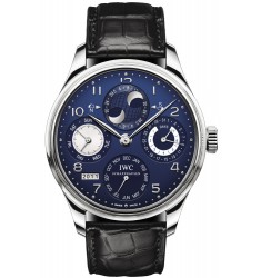 IWC Portuguese Perpetual Calendar Hemisphere Moonphase Mens Watch IW503203