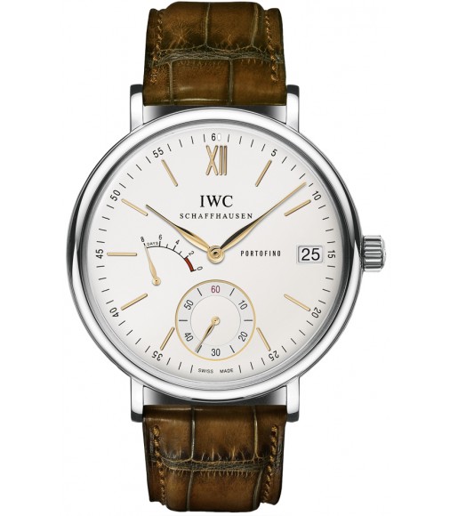 IWC Portofino Hand Wound Eight Days Mens Watch IW510103