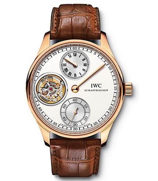 IWC Portuguese Regulator Tourbillon Rose Gold watch IW544602