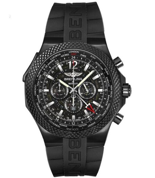 Breitling Bentley GMT Midnight Carbon Mens Watch Replica M4736225/BC76/222S