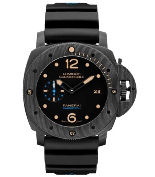 SIHH 2015 Panerai Luminor Submersible 1950 Carbotech