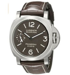 Panerai Luminor Marina Analog Display Mechanical Hand Wind Brown