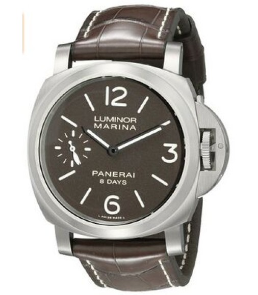 Panerai Luminor Marina Analog Display Mechanical Hand Wind Brown