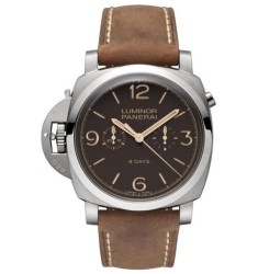 Panerai Luminor 1950 Chrono Monopulsante Left-Handed 8 Days Titanio - 47mm