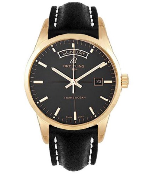 Breitling Transocean Day Date Watch Replica R4531012/BB70