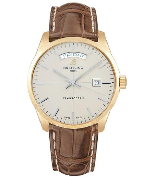 Breitling Transocean Day Date Watch Replica R4531012/G752