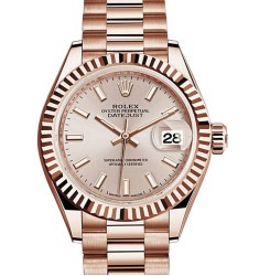 Rolex Oyster Perpetual Lady-Datejust 28 279175 Everose Gold