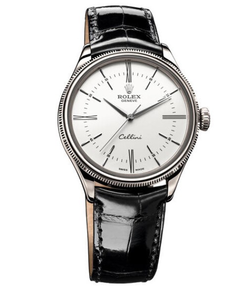 Rolex Cellini Time White Gold 50509 wbk