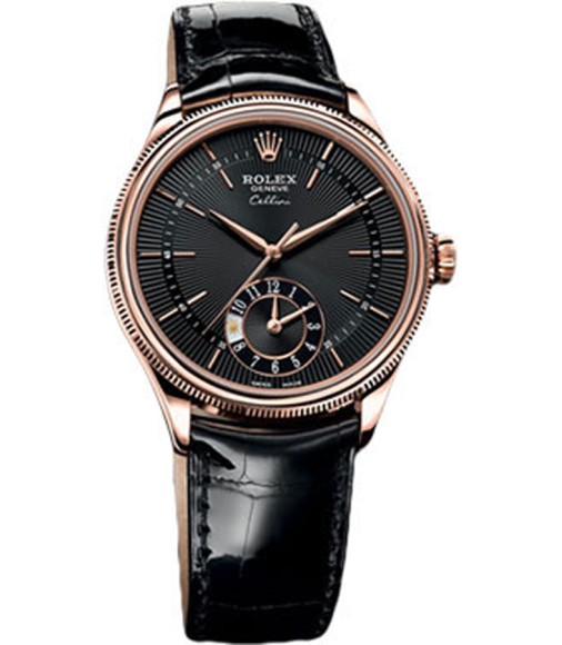 Rolex Cellini Dual Time Everose Gold 50525 bkbk