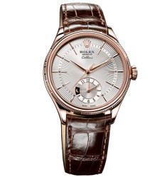 Rolex Cellini Dual Time Everose Gold 50525 sbr