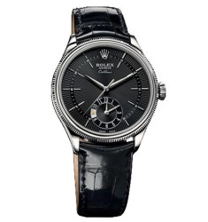 Rolex Cellini Dual Time White Gold 50529 bkbk