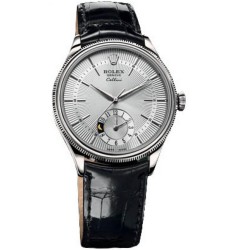 Rolex Cellini Dual Time White Gold 50529 sbk