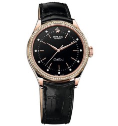 Rolex Cellini Time 50605RBR Rose Gold & Diamonds