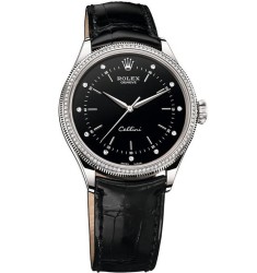 Rolex Cellini Time 18ct White Gold 50609 RBR