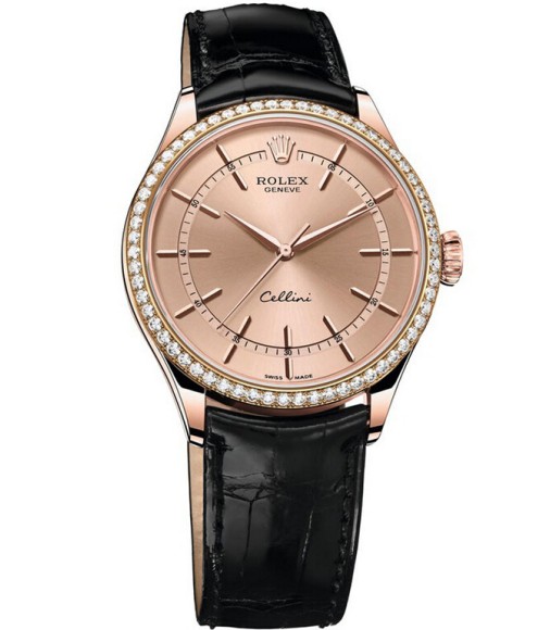 Rolex Cellini Time Everose Gold 50705RBR