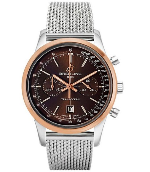 Breitling Transocean Chronograph 38 Watch Replica U4131012/Q600 171A