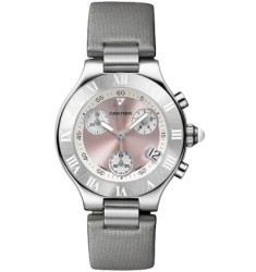 Cartier Must 21 Chronoscaph Ladies Watch Replica W1020012