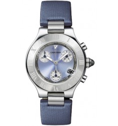 Cartier Must 21 Chronoscaph Ladies Watch Replica W1020013