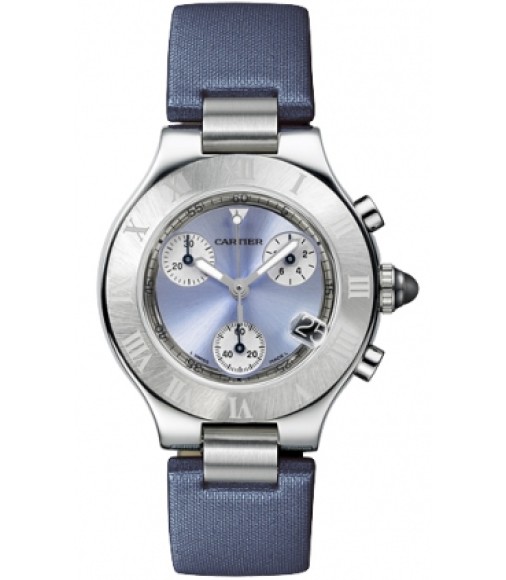 Cartier Must 21 Chronoscaph Ladies Watch Replica W1020013