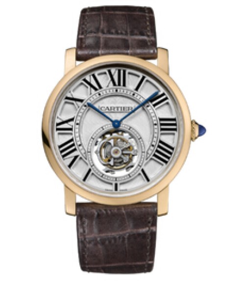 Cartier Rotonde de Cartier Flying Tourbillon Watch Replica W1556215