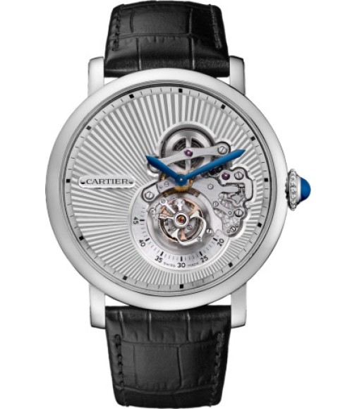 Replica Cartier Rotonde De Cartier Flying Tourbillon Watch W1556246