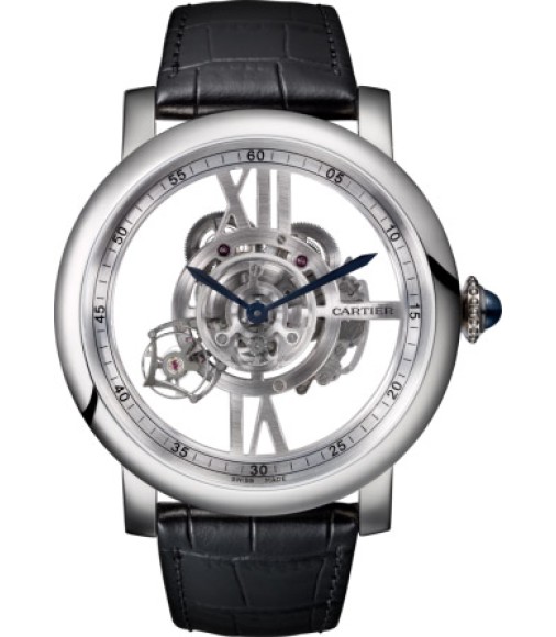 Replica Cartier Rotonde De Cartier Astrotourbillon skeleton Watch W1556250 
