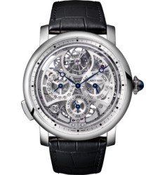 Replica Cartier Rotonde De Cartier Grande Complication skeleton Watch W1556251
