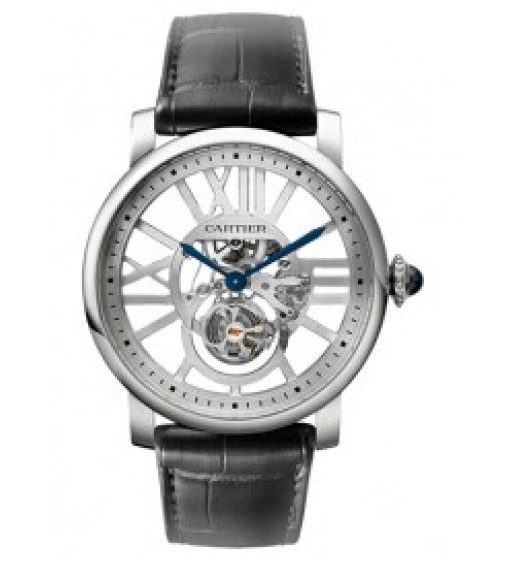 Cartier Rotonde de Cartier Skeleton Flying Tourbillon Watch Replica W1580031