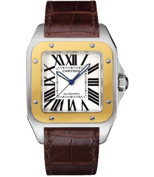 Cartier Santos 100 Mens Watch Replica W20072X7