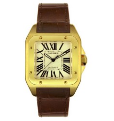 Cartier Santos 100 Mens Watch Replica W20078Y1