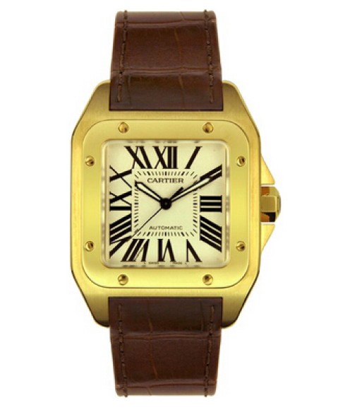 Cartier Santos 100 Mens Watch Replica W20078Y1