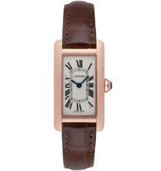 Cartier Tank Americaine Rose Gold Ladies Watch Replica W2607456 