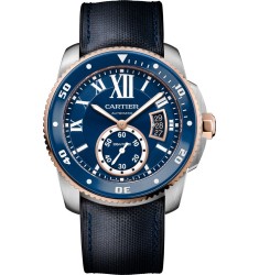 Replica Cartier Calibre De Cartier Diver blue Watch W2CA0008
