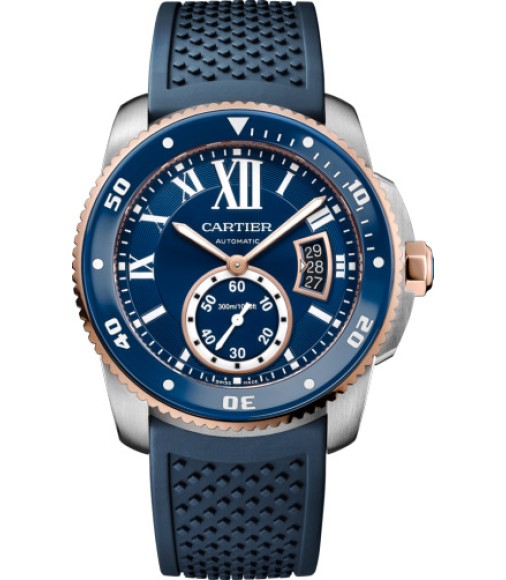 Replica Cartier Calibre De Cartier Diver blue Watch W2CA0009