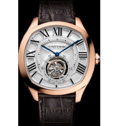 Replica Cartier Drive De Cartier Flying Tourbillon Watch W4100013 